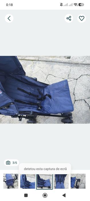 Carro muito bom estado da premaman deita totalmente