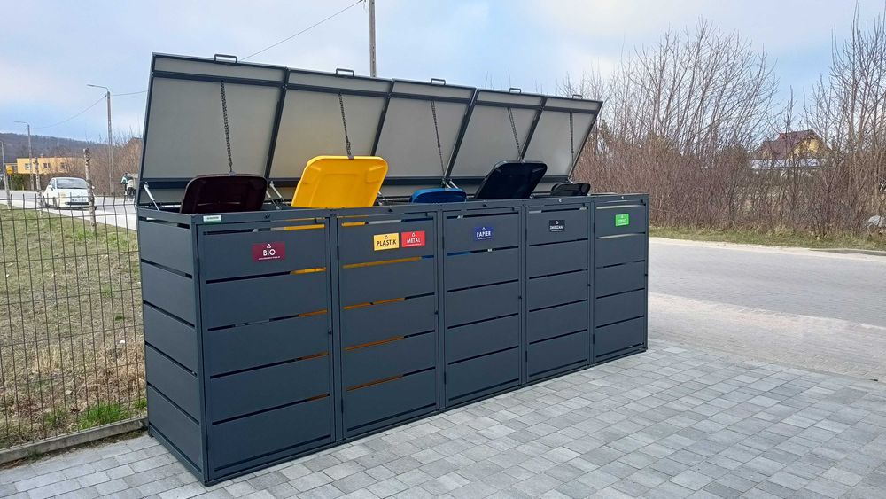 Obudowa Zabudowa Kosza Wiata Śmietnikowa Domek Narzędziowy Złoty Dąb