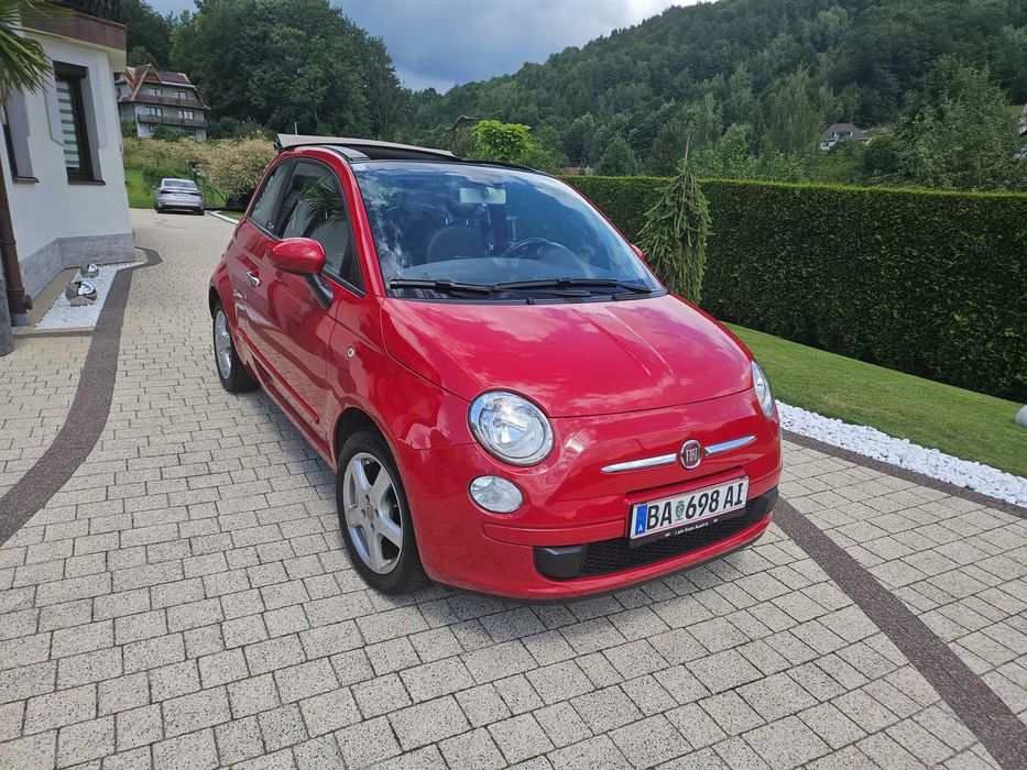 Fiat 500C 1.2 Benzyna 2013 Rok Cabrio