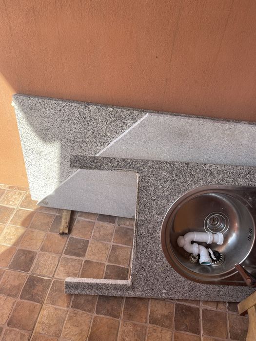 Pedra de granito em bom estado