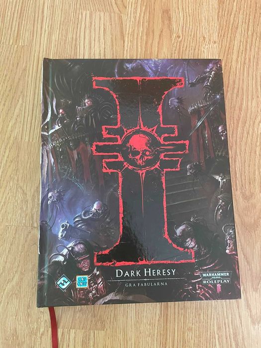 Zestaw 2 podręczników Dark Heresy RPG- Warhammer 40 000