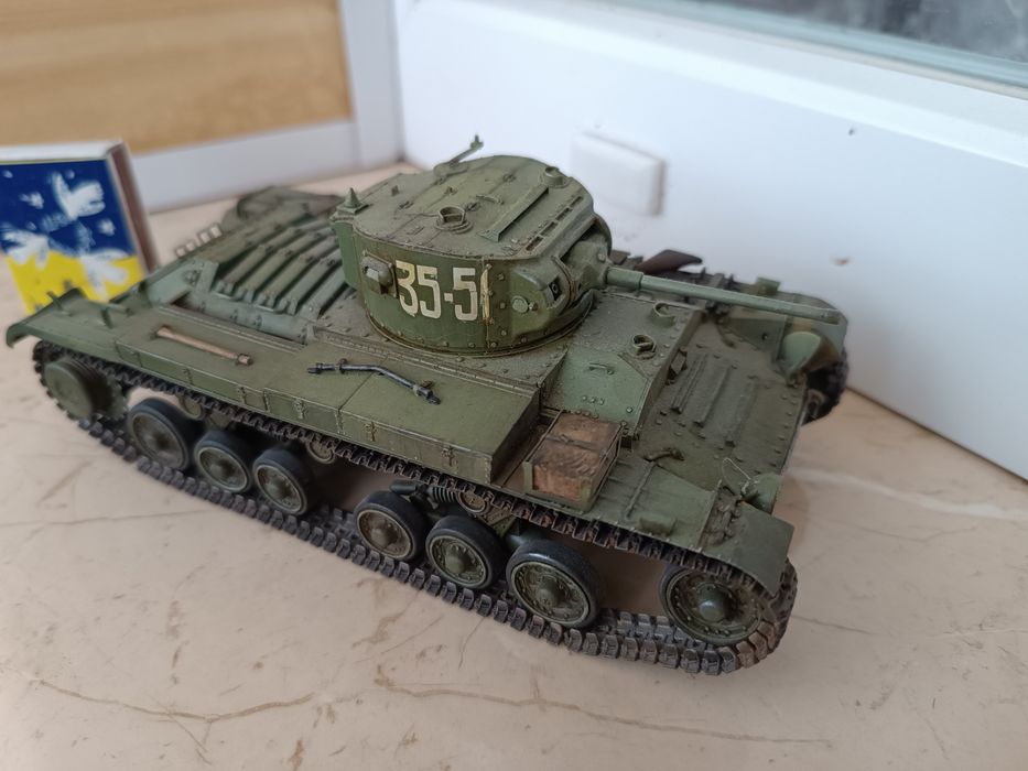 Модель танка Валентайн масштабная 1:35