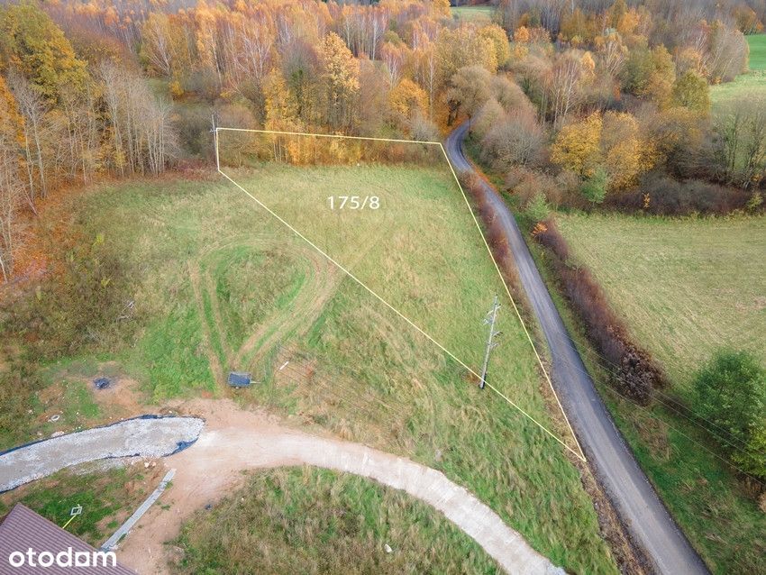 Działka budowlana w Pupkach k. Jonkowa – pohled 4