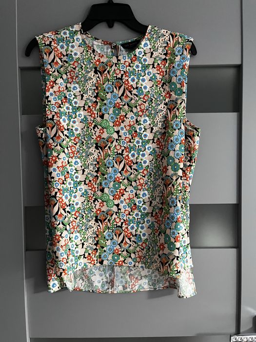 Ted baker bluzka kwiaty roz.38