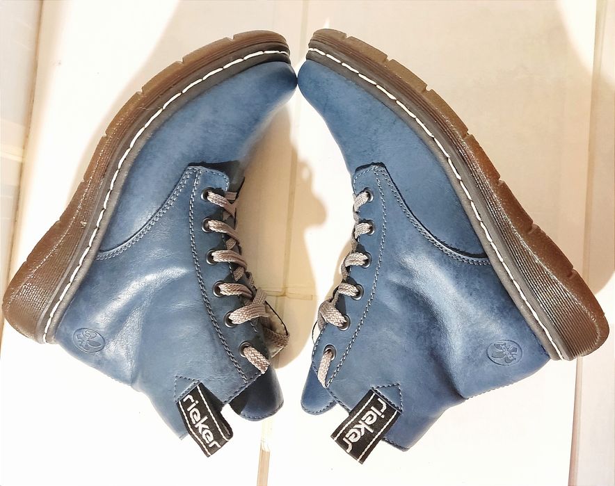 Ботинки женские Rieker Y3213-14 Blue W2 (Германия), размер 39