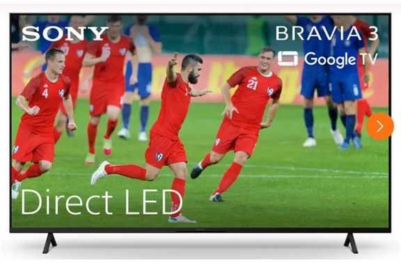 TV Sony Bravia LED 43'' 4K HDR 2026 - Nova Selada na Caixa