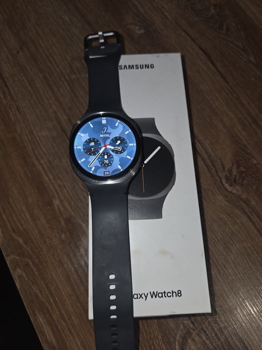 Samsung Galaxy Watch 8 – 44 mm, grafitowy, jak nowy