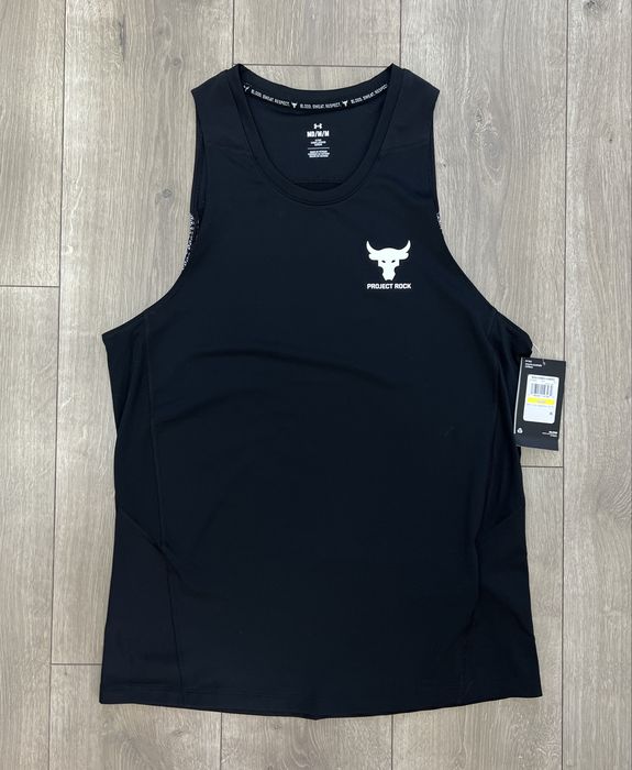 Майка Under Armour project rock компрессионная для бодибилдинга и спорта
