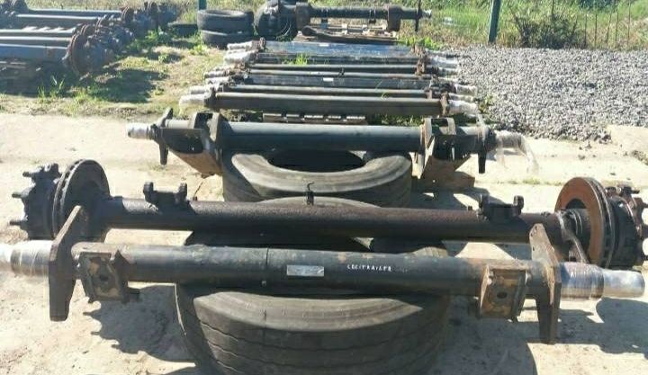 Ось барабанные тормоза BPW, ROR,Meritor, SAF,Mercedes,SMB, Trailer: 150 ...