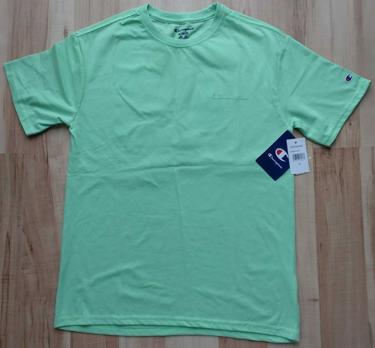 T-shirt CHAMPION zielony * rozmiar M * nowy z metką * z USA