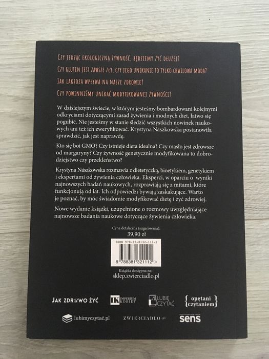 NOWA książka - Jeść czy nie jeść Katarzyna Naszkowska
