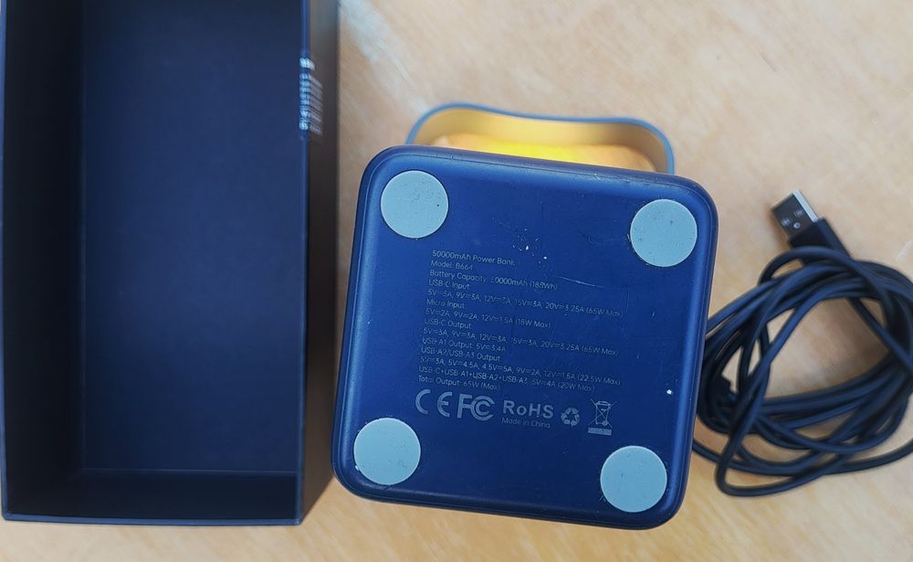 Павербанк для ноутбука Choetech B664 50000mAh 65W