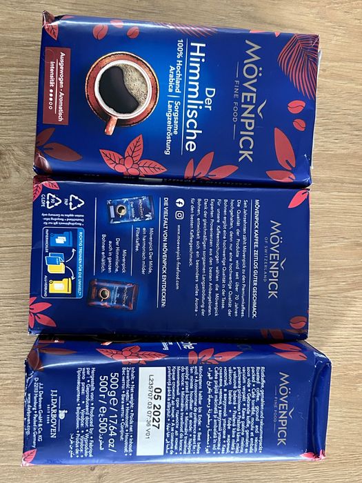 Kawa Movenpick Der Himmlische 3 szt.