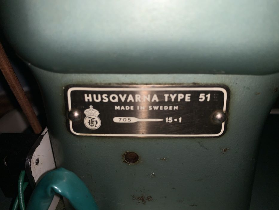 Máquina Costura Husqvarda Typo 51