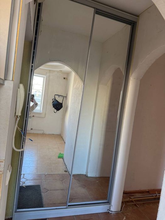 Шафа-купе в коридор, дзеркальна, 260 см висота