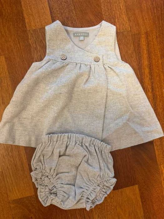 Conjunto Casaco + Tapa Fraldas Coconut - 3-6 meses