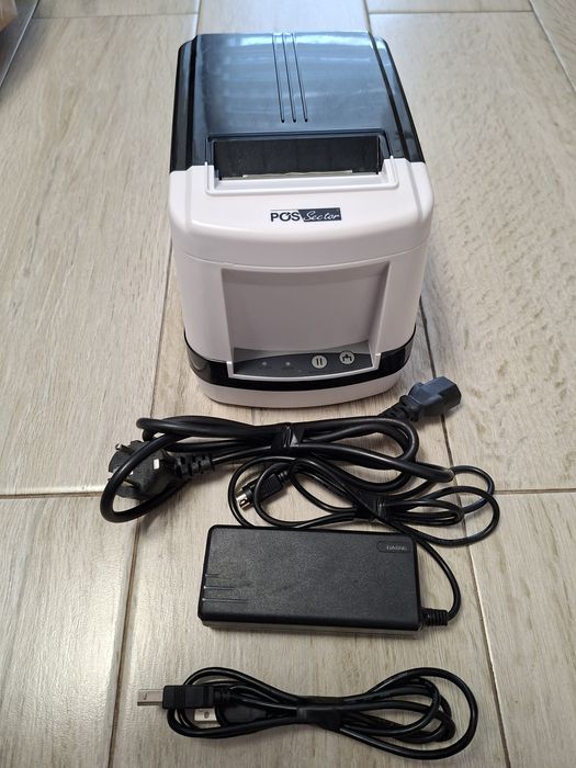 Термопринтер PS-HL80 USB для печати наклеек, штрихкодов, этикеток