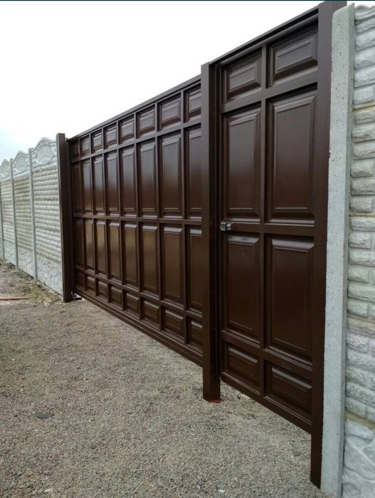 3D паркан у Дніпрі. Секційний паркан, ворота, хвіртки. Встановлення