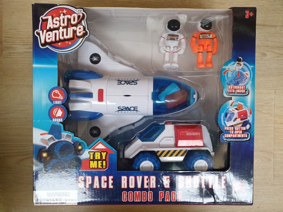 Ігровий набір Astro Venture Space Rover і Shuttle.