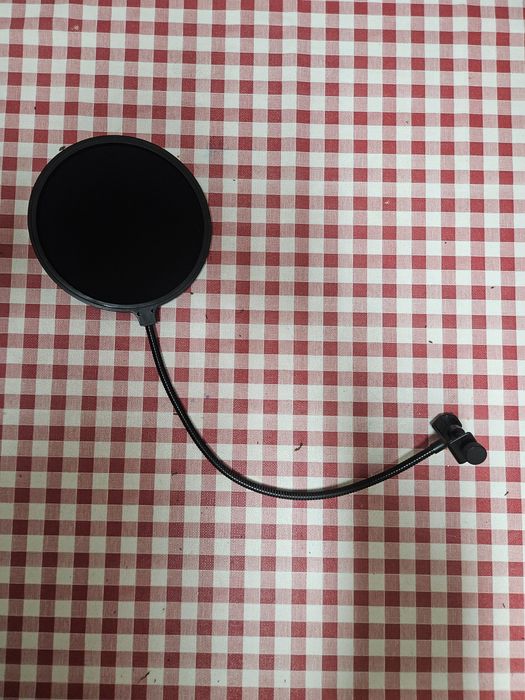 Filtro anti pop microfone