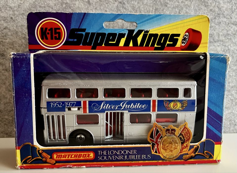 8x Matchbox Superkings k-15 Londoner bus