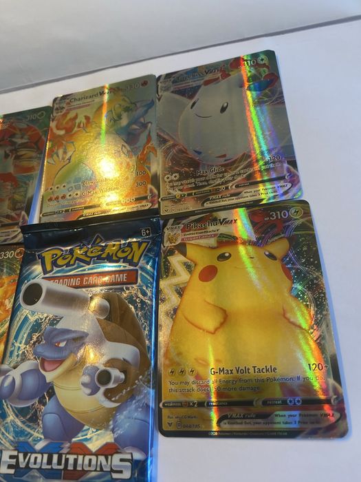 Karty pokemon lacznie 15 sztuk okazja