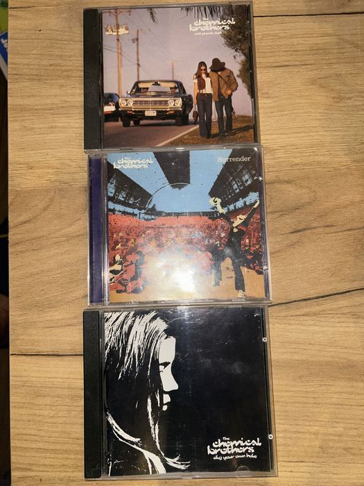 The Chemical Brothers 3 płyty CD oryginalne stan bdb cena za komplet