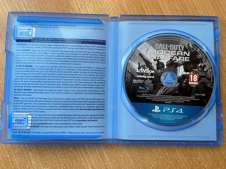 Call of Duty Modern Warfare [Blu-Ray диск] PS4/PS5 Диск.: 500 грн ...
