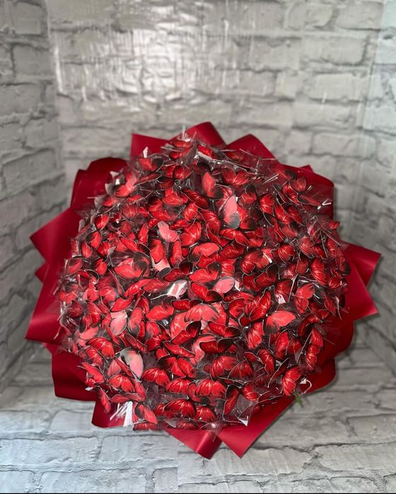 Букет з метеликів.Букет из бабочек.Светящийся букет