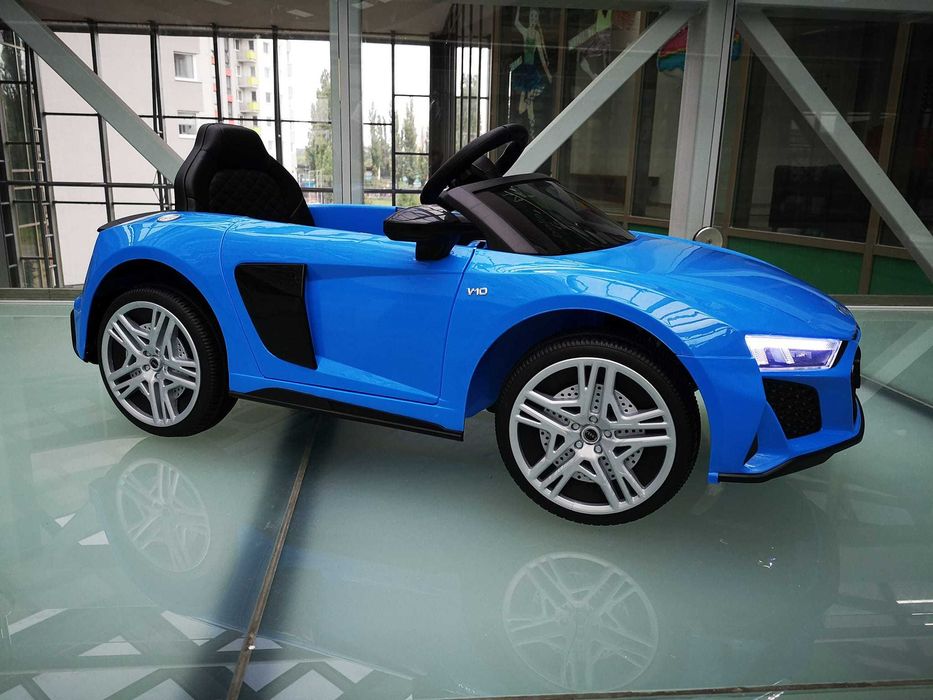 Niebieskie AUDI R8 SPORT dla dzieci autko na akumulator NOWE!