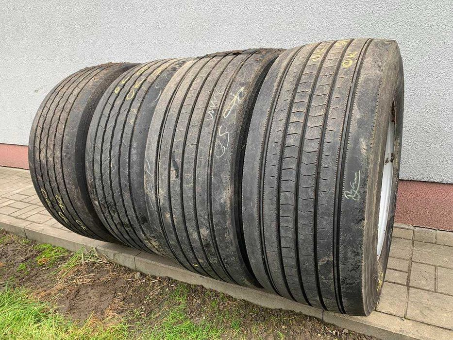 Koła Bezdętkowe PPRZYCZEPA HL 385/55R22.5 NA 8 OTWORÓW 11,75''