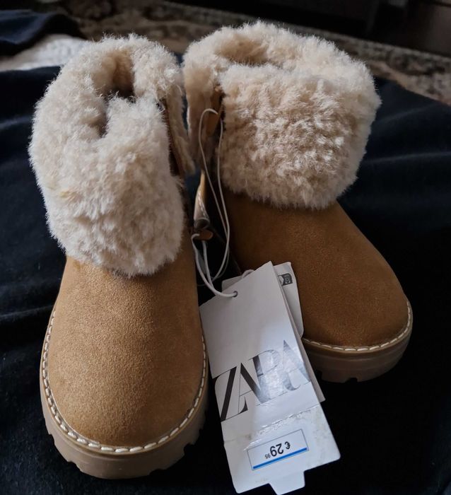 Дитячі зимові чобітки ZARA