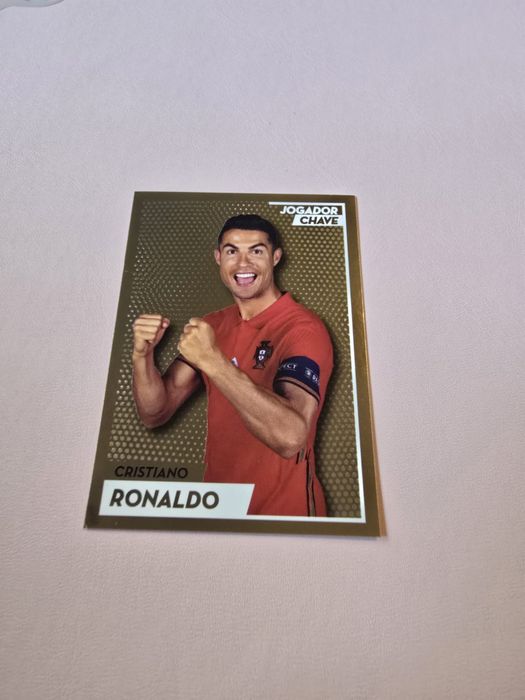 Cromo/Carta Cristiano Ronaldo – Fome de Vencer (Continente/Panini)