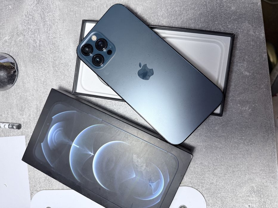 Apple iPhone 12 Pro Max 128 Gb Pacific Blue (Відмінний)