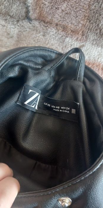 Skórzana kurtka  zara