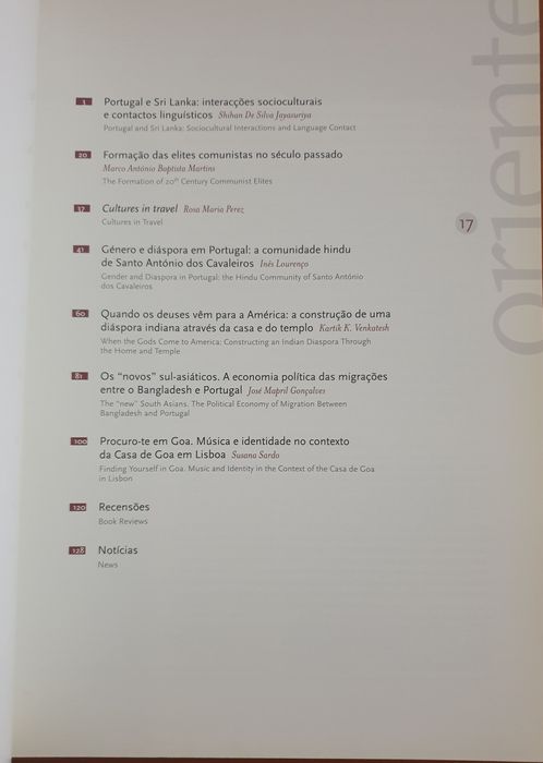 Revista Oriente n⁰ 17