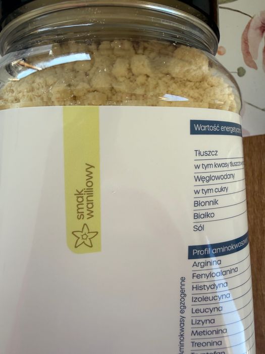 Odżywka Białkowa WPC waniliowa 700g nowa