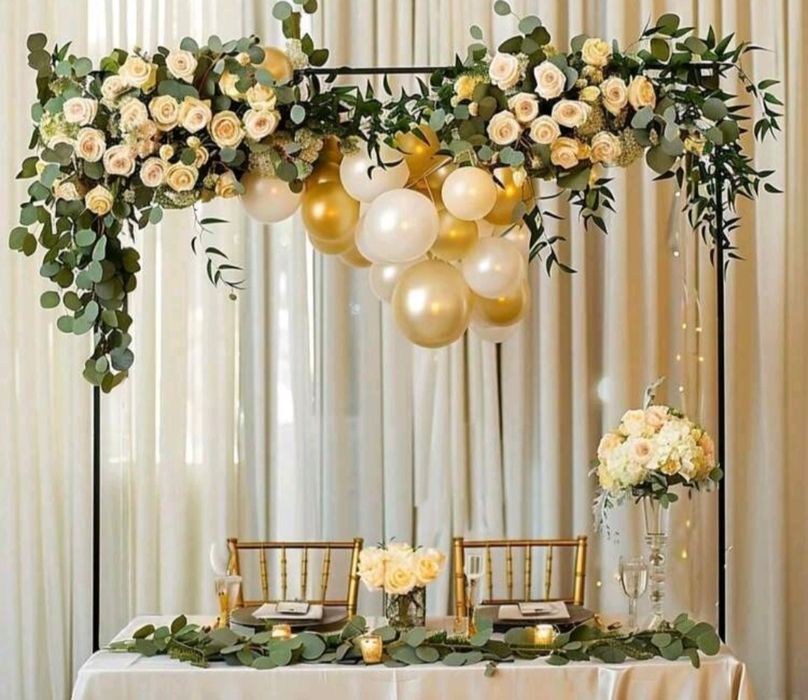 Arcos em ferro para decoracao de festas novos