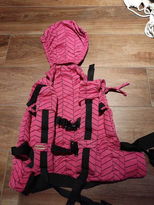 Nosidełko regulowane Grow Up Wrap pink Luna  Dream