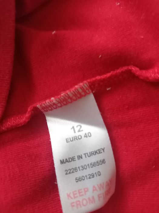 Czerwona bluzka bez rękawa Dorothy Perkins rozmiar 40