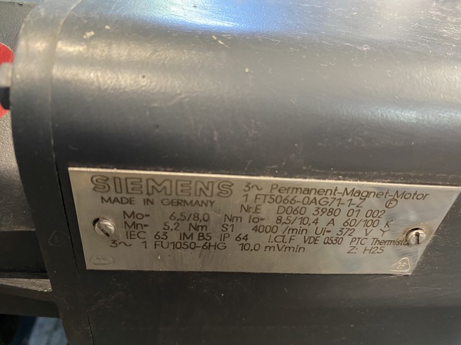 silnik serwo Servomotor  siemens FT5066-0AG71-1-Z