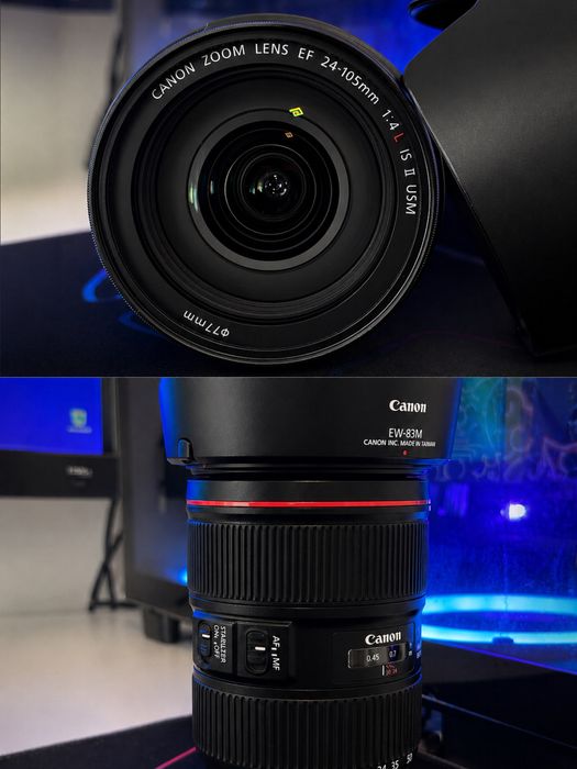 Lente Canon EF 24 - 105 mm 1:4 L IS II USM