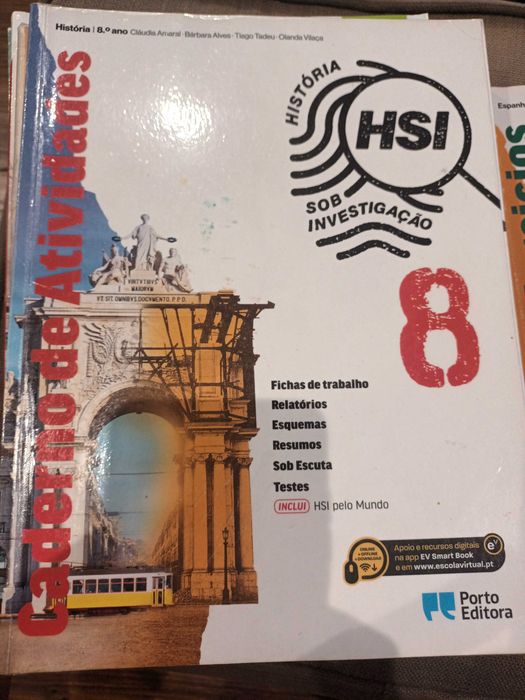 Livros escolares 8 Ano