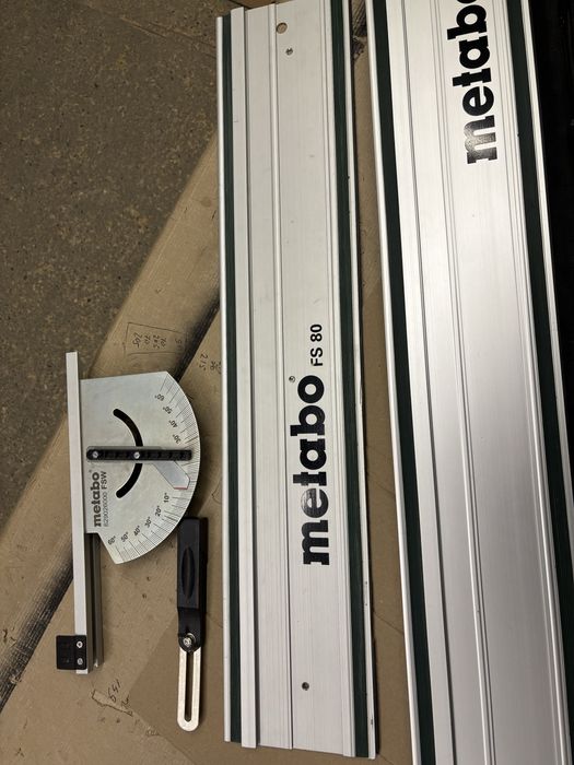 Напрямна шина Metabo FS 80 кутовий упор FSW