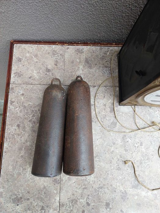 165 Stary zegar wkład mechanizm comtoise komplet budzik