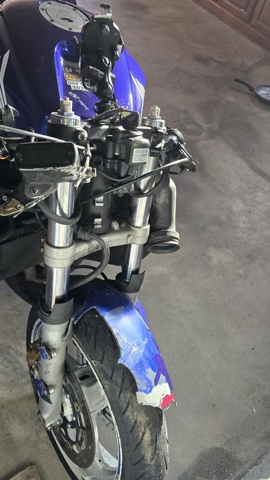 Cbr600rr acidentada