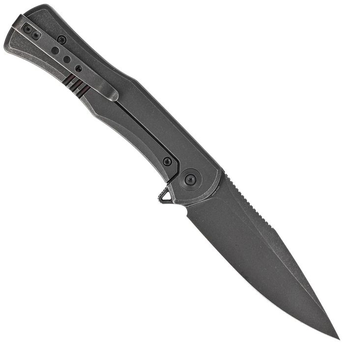 Nóż składany WE Knife Primoris Marble Carbon Fiber / Black Ti, Black Stonewashed (WE20047B-1)