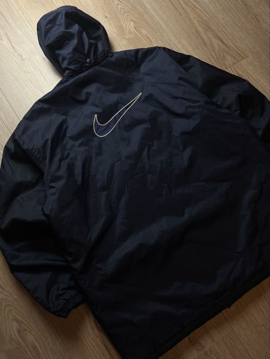 Nike Big Swoosh Vintage Kurtka Ocieplana Warm Jacket Rap