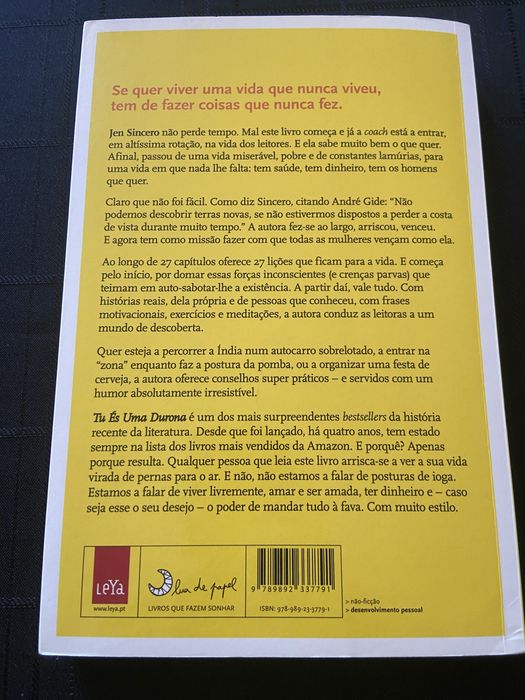Livro “Tu és uma Durona”