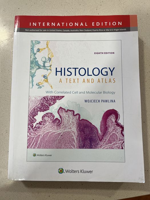 HISTOLOGY - A TEXT AND ATLAS 8th Edition (Internation edition)64551602575105120